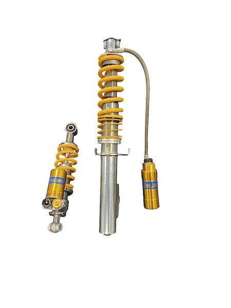 Öhlins Advanced Trackday coilover suspension suitable for Alfa Romeo 4C ARS GR00