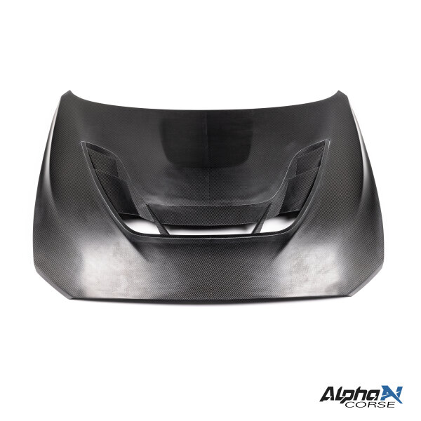 ALPHA-N carbon hood "Clubsport" with large air vent suitable for M2 F87, 1 Series F2x and 2 Series F2x